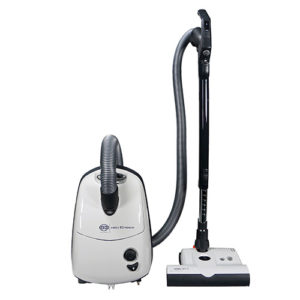 SEBO AIRBELT E3 Premium White Canister Vacuum