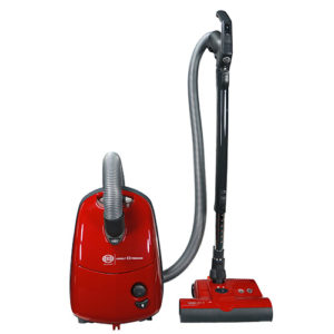 SEBO AIRBELT E3 Premium Red Canister Vacuum