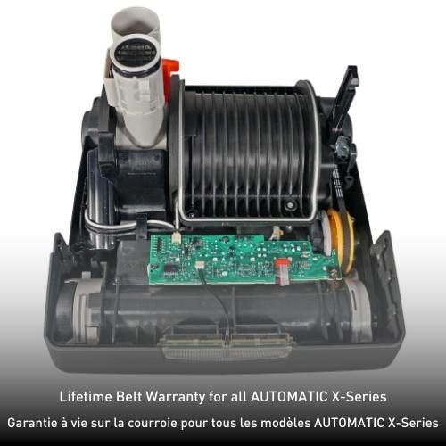Lifetime Belt Warranty for all AUTOMATIC X-Series